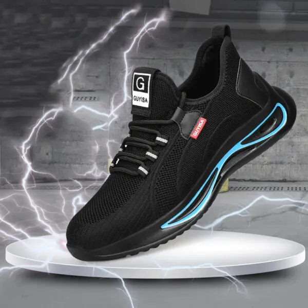 Breathable Work Shoes For Men Women Safety Shoes Men Anti-Smash Anti-Puncture Indestructible Shoes Protective Steel Toe Shoes 49 - Image 8