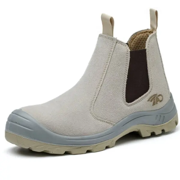 High Quality Safety boots for men work shoes construction with steel toe slip on without laces welder welding - Image 3