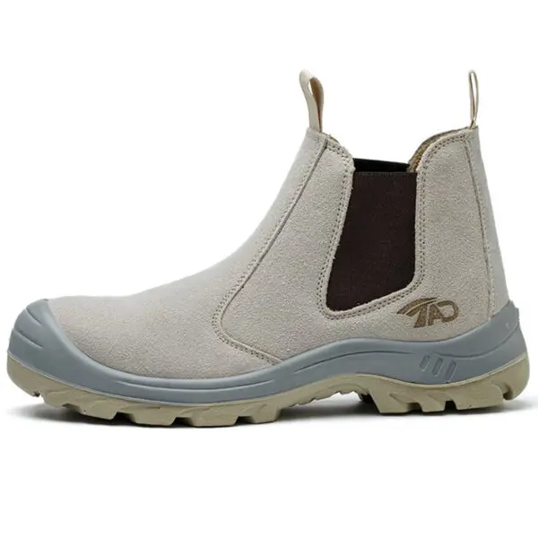 High Quality Safety boots for men work shoes construction with steel toe slip on without laces welder welding - Image 4