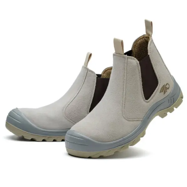 High Quality Safety boots for men work shoes construction with steel toe slip on without laces welder welding - Image 6
