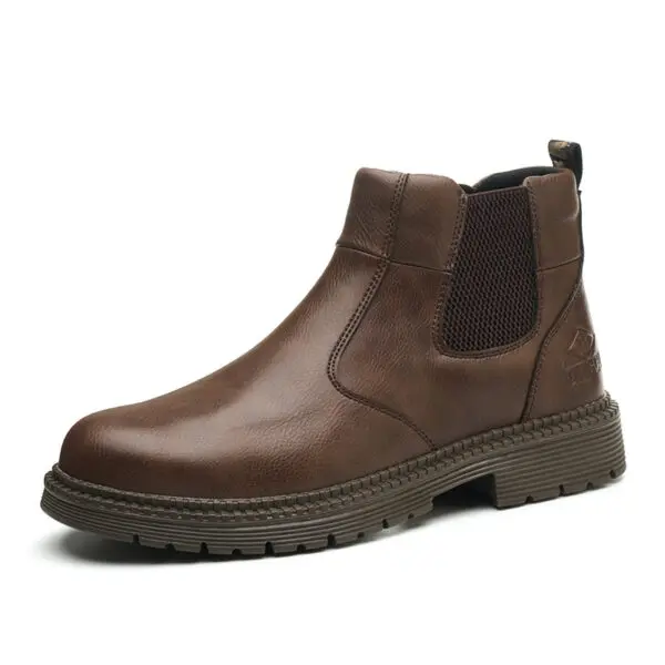 Work Safety Boots Men Indestructible Steel Toe Cap Leather Boots Construction Security Protective Men Safety Shoes Footwear - Image 7