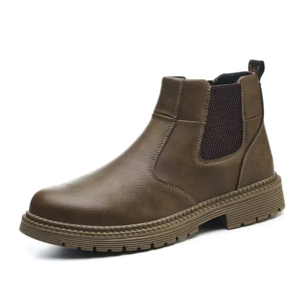 Work Safety Boots Men Indestructible Steel Toe Cap Leather Boots Construction Security Protective Men Safety Shoes Footwear - Image 8