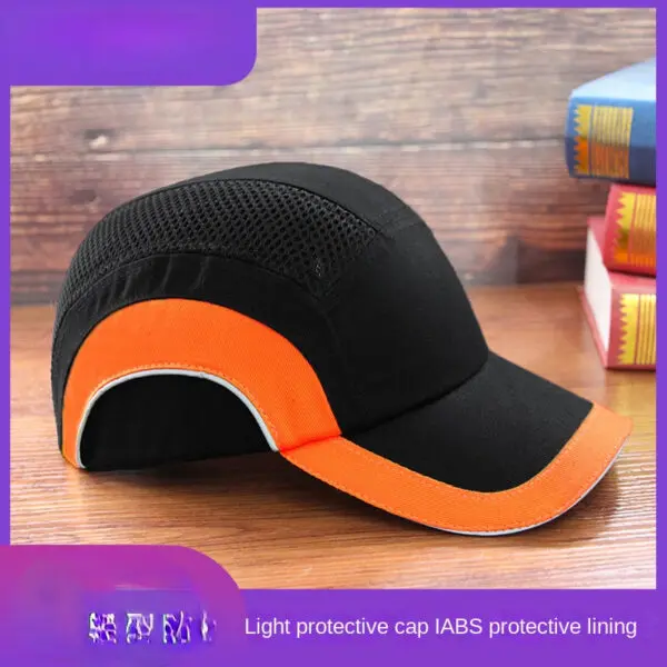  Work Safety Bump Cap Anti-Collision Hard ABS Inner Shell Protective Helmet for Home Work Factory Carrying Head Protection