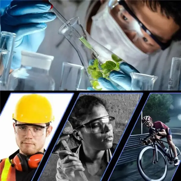 1PCS Work Safety Anti-Splash Eye Protection Goggles Glass Windproof Dustproof Waterproof Protective Glasses Cycling Goggles - Image 4