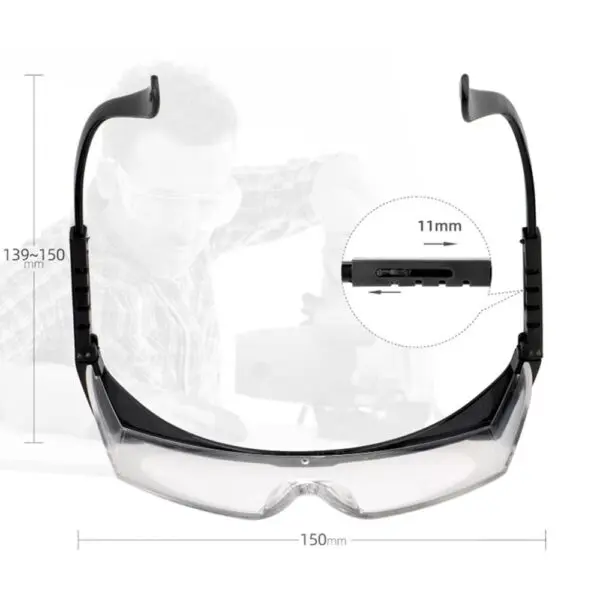 1PCS Work Safety Anti-Splash Eye Protection Goggles Glass Windproof Dustproof Waterproof Protective Glasses Cycling Goggles - Image 6