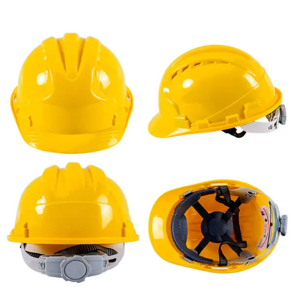 Construction Safety Helmet Hard Hat ABS Thicken Anti Strong Rolling Adjustable 8-Point Suspension Industrial Climbing - Image 6
