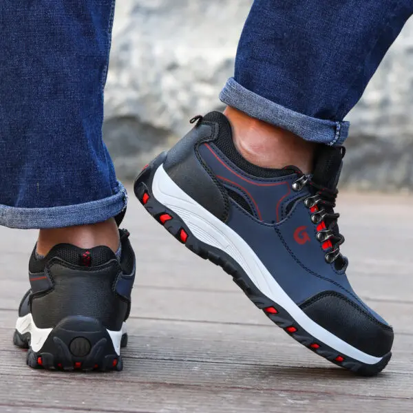 Steel Toe Cap Shoes For Men Work Boots Puncture-Proof Work Safety Shoes Protective Working Shoes Male Footwear Security Sneakers - Image 6