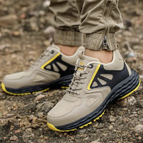 Light Men's Safety Shoes Insulation 6kv Work Safety Boots without Metal Breathable Man Working Boots Puncture Proof Sneakers New - Image 6