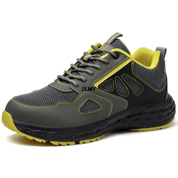 Light Men's Safety Shoes Insulation 6kv Work Safety Boots without Metal Breathable Man Working Boots Puncture Proof Sneakers New - Image 7