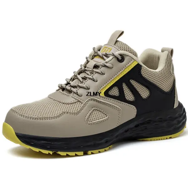 Light Men's Safety Shoes Insulation 6kv Work Safety Boots without Metal Breathable Man Working Boots Puncture Proof Sneakers New - Image 8
