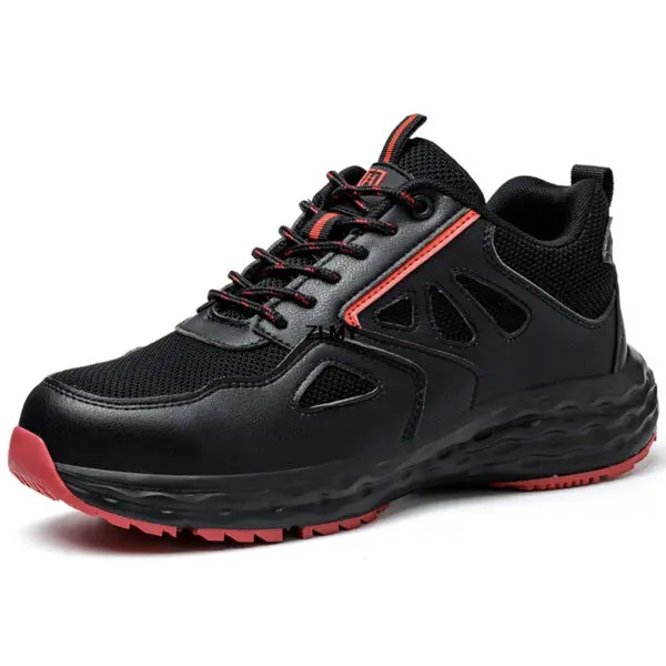 Light Men's Safety Shoes Insulation 6kv Work Safety Boots without Metal Breathable Man Working Boots Puncture Proof Sneakers New - Image 9