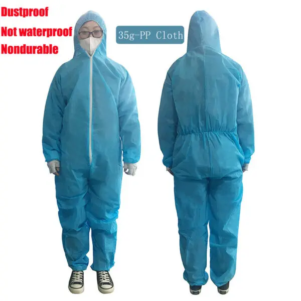 Disposable Breathable Dustproof Water Oil Resist Work Safety Clothing Anti Dust Spary Painting Decorating Labour Coverall Suit - Image 8