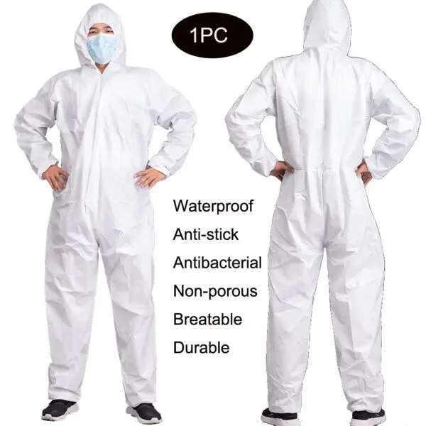 Disposable Breathable Dustproof Water Oil Resist Work Safety Clothing Anti Dust Spary Painting Decorating Labour Coverall Suit - Image 12