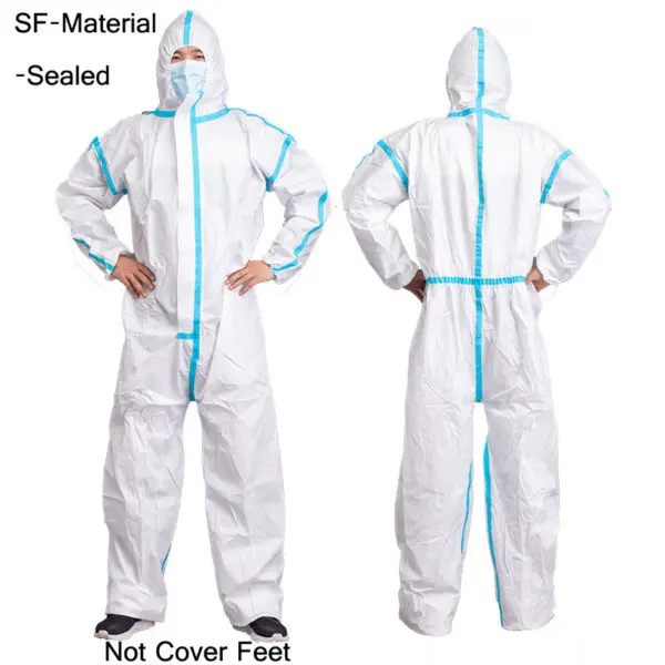 Disposable Breathable Dustproof Water Oil Resist Work Safety Clothing Anti Dust Spary Painting Decorating Labour Coverall Suit - Image 13
