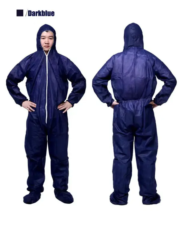 Disposable Breathable Dustproof Water Oil Resist Work Safety Clothing Anti Dust Spary Painting Decorating Labour Coverall Suit - Image 14