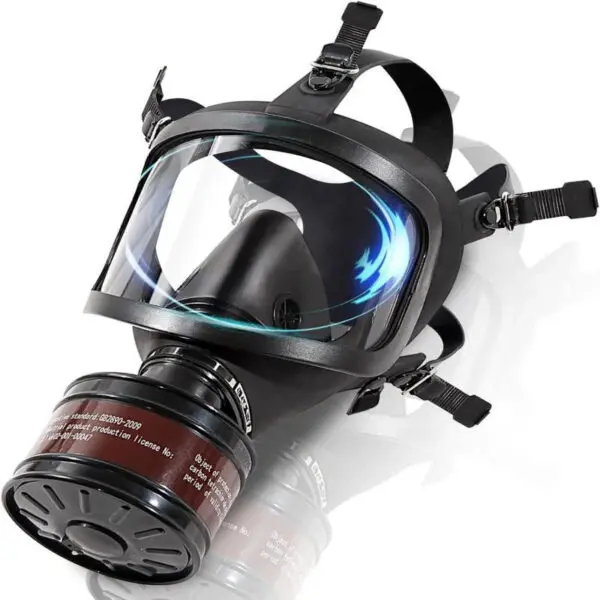 New MF14/87 Respirator, Full Face Gas Mask with Activated Carbon Filter for Vapour, Chemical, Nuclear Contamination Protection - Image 4