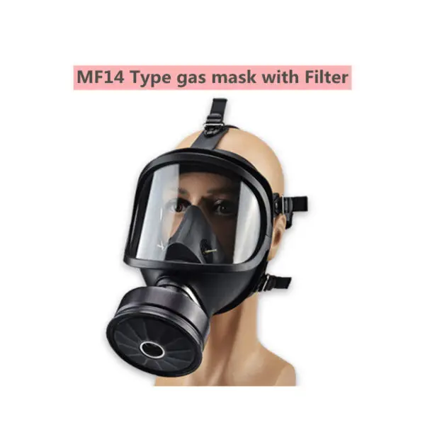 New MF14/87 Respirator, Full Face Gas Mask with Activated Carbon Filter for Vapour, Chemical, Nuclear Contamination Protection - Image 7