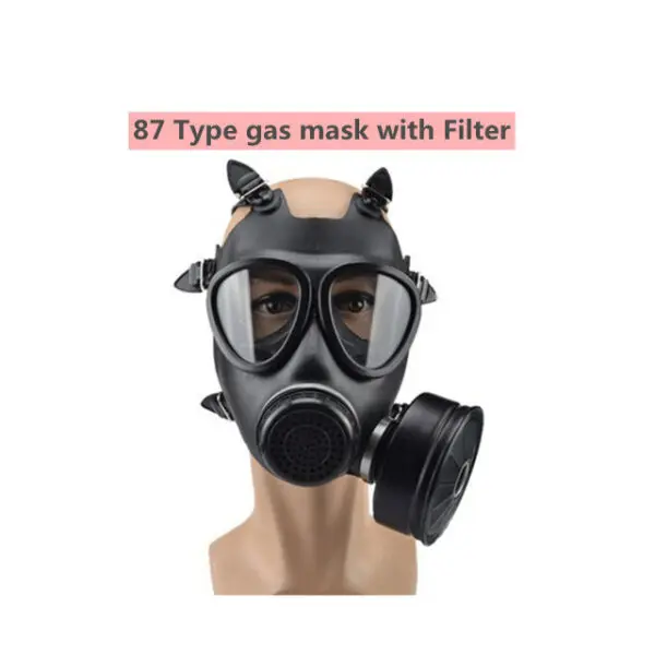 New MF14/87 Respirator, Full Face Gas Mask with Activated Carbon Filter for Vapour, Chemical, Nuclear Contamination Protection - Image 8