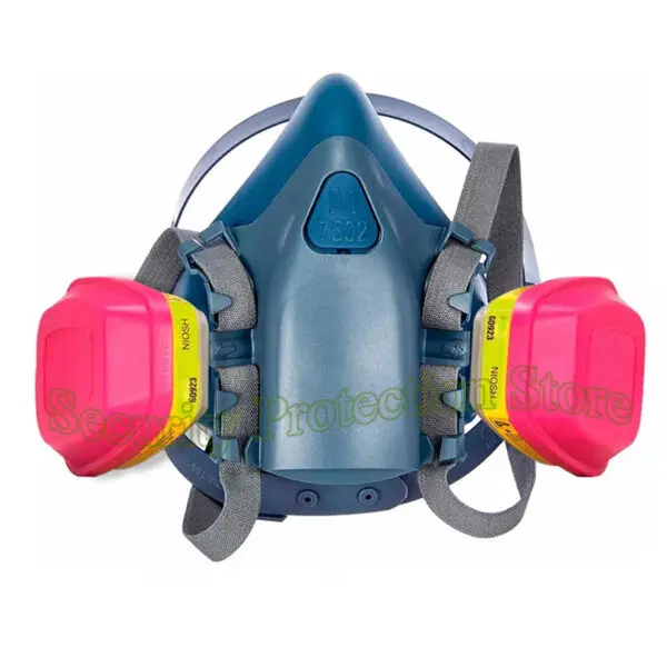 Full Face Respirator 6800 Mask NIOSH Silicone Face Seal Reusable Respirator Mask with Filters 60923 2097 for Paint Spray Dust - Image 8