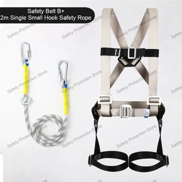 High Altitude Work Safety Harness Full/Half Body Safety Belt Rope Outdoor Climbing Training Construction Protective Equipment - Image 9