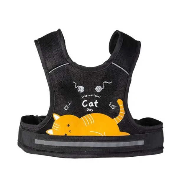 Composite Sponge Motorcycle Seat Vest Strap Oxford Cloth Adjustable Kids Safety Seat Harness Sturdy Breathable Chest Safe Belt - Image 9