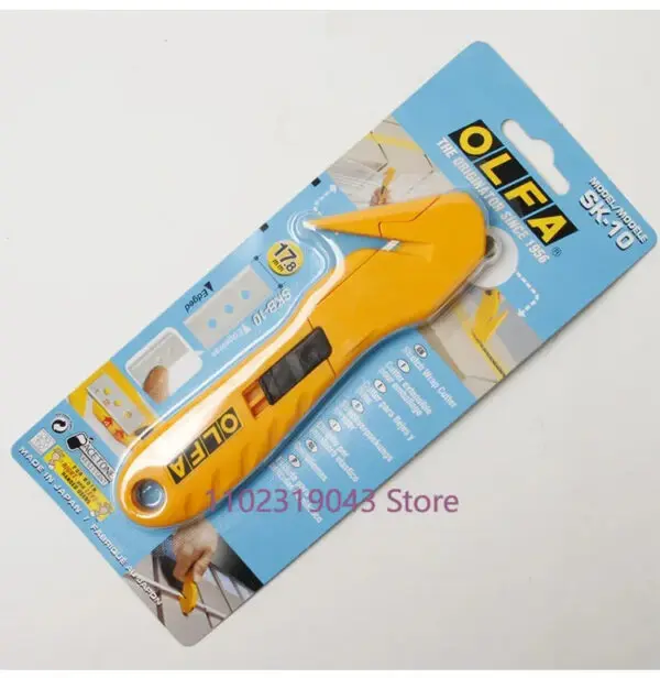 OLFA Japan imported safety knife, box opener, express knife, anti cutting hand, box opener SK-10