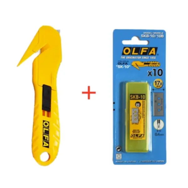 Japan Imported Olfa Safety Knife, Multi-function Case Opener, Kwai, Anti-Cut Manual, Case Opener SK-10 - Image 6