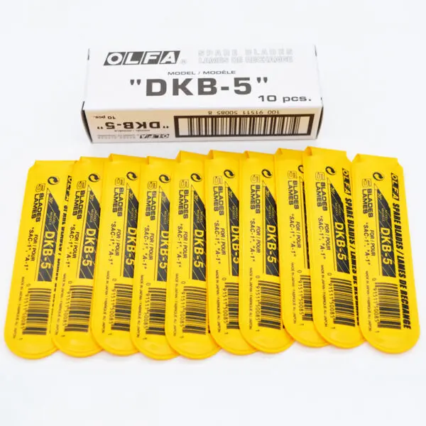 50 piece original Japanese OLFA DKB-5 9mm blade with 30 degree angle graphic replacement blade, professional sharp cutting, high-strength work, home/school/office - Image 3