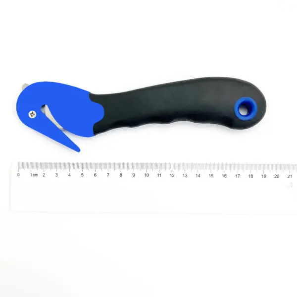 1PC Hook Fixed discs Knives TPR Safety Knife Box Carton Opener ABS Ergonomic Plastic Handle Multifunction Cutting Tools Cutter - Image 6