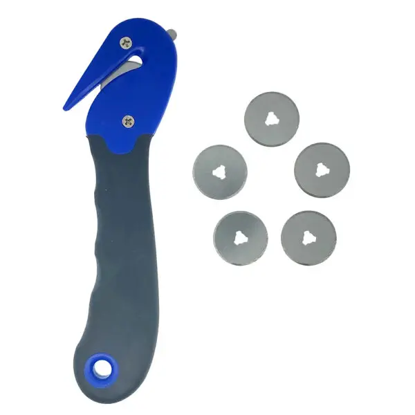 1PC Hook Fixed discs Knives TPR Safety Knife Box Carton Opener ABS Ergonomic Plastic Handle Multifunction Cutting Tools Cutter - Image 8