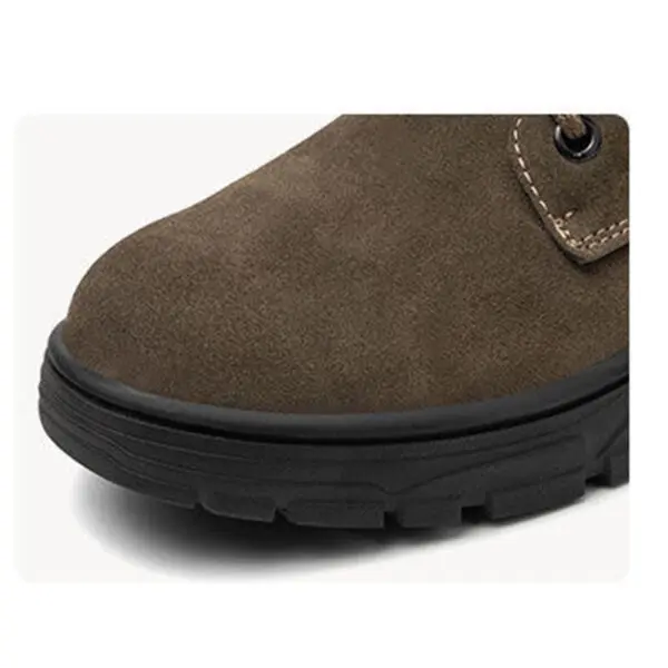 Oulylan New Safety Shoes Lightweight Breathable Anti Smashing Anti Piercing Steel Toe Wear-Resistant Welding Work Shoes - Image 4