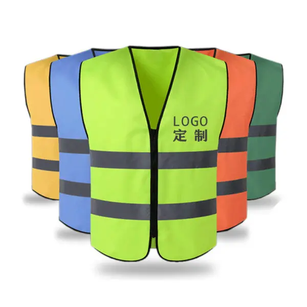Safety Vest for Construction Work High Visibility Security Protection Man Working Clothes Uniform Hi Vis Workwear