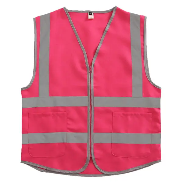 Size M-4XL Security Guard Vest With Pockets Hi Vis Vest Outdoor Construction Protective Workwear - Image 13