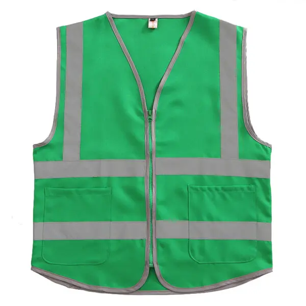 Size M-4XL Security Guard Vest With Pockets Hi Vis Vest Outdoor Construction Protective Workwear - Image 18