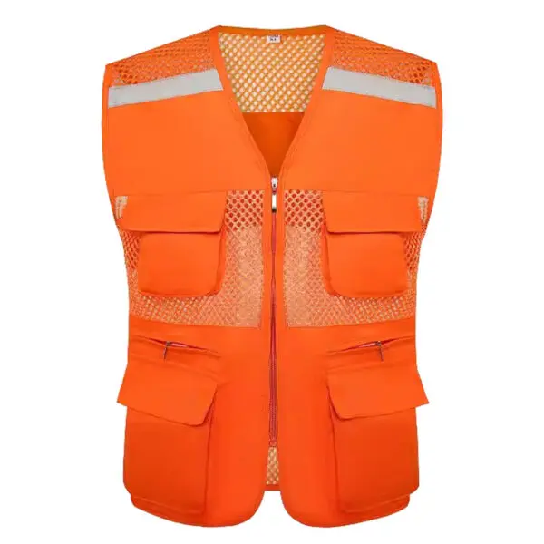 Summer Thin Mesh Vest Outdoor Sports for Jackets Bigsize Sleeveless Vest Multi Pockets Casual Work Wear Camping Fishing Vests - Image 10