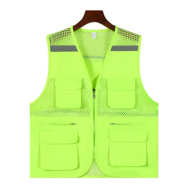 2025 Thin Mesh Vest Outdoor Sports for Jackets Bigsize Sleeveless Vest Multi Pockets Casual Work Wear Camping Fishing Vests - Image 2