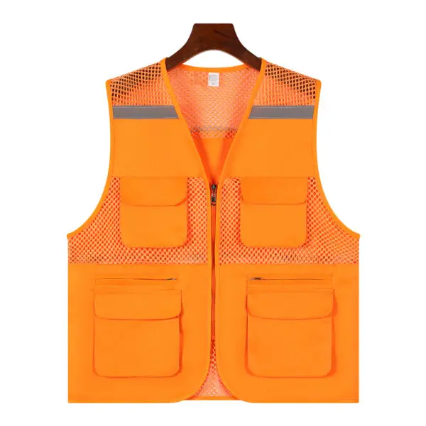 2025 Thin Mesh Vest Outdoor Sports for Jackets Bigsize Sleeveless Vest Multi Pockets Casual Work Wear Camping Fishing Vests - Image 10