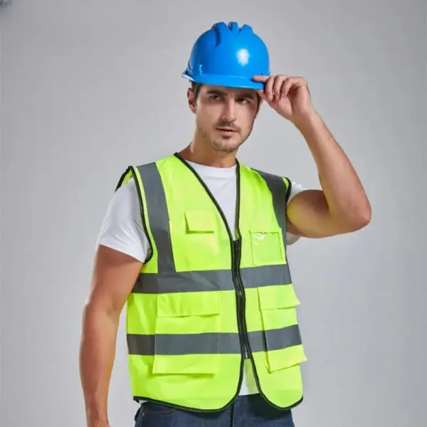 High Visibility Labor Protection Vests, Work Clothes, Motorcycle and Bicycle Sports Outdoor Safety Suits, Eye-catching Jackets