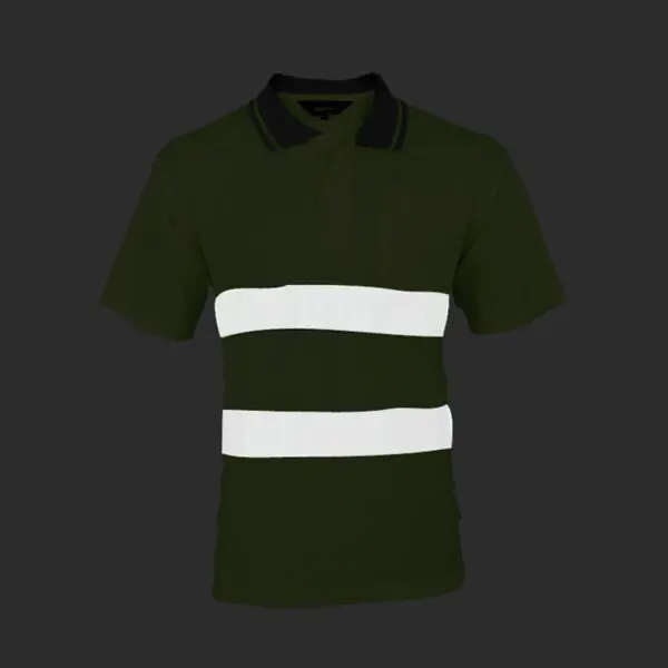 Night Work Reflective Safety Shirt Clothing Quick Drying Short Sleeved T-shirt Protective Clothes For Construction Workwear - Image 3