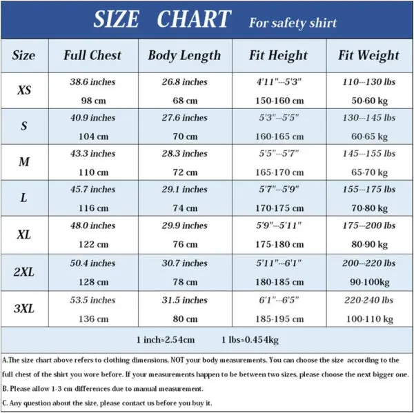 Night Work Reflective Safety Shirt Clothing Quick Drying Short Sleeved T-shirt Protective Clothes For Construction Workwear - Image 6