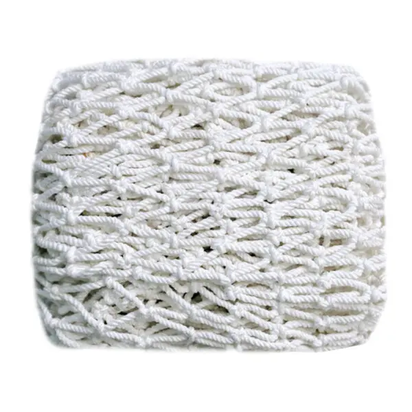 White Nylon Safety Net Construction Flame Retardant Safety Net Workplace Fall Protection Net Isolation Fence - Image 7