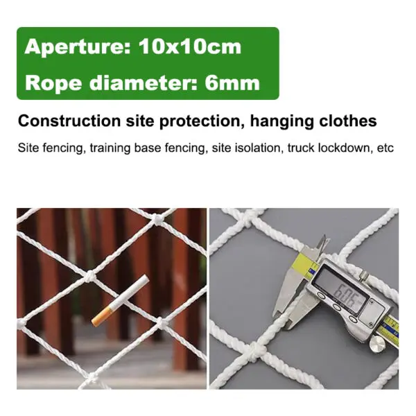 Safety Net for Construction Site Protective Net Anti Fall Net National Standard Pocket Net 3X3 5X5 10x10cm - Image 7