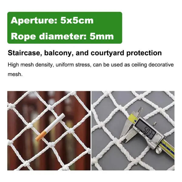 Safety Net for Construction Site Protective Net Anti Fall Net National Standard Pocket Net 3X3 5X5 10x10cm - Image 8
