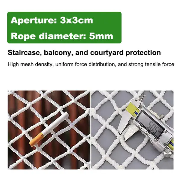 Safety Net for Construction Site Protective Net Anti Fall Net National Standard Pocket Net 3X3 5X5 10x10cm - Image 9