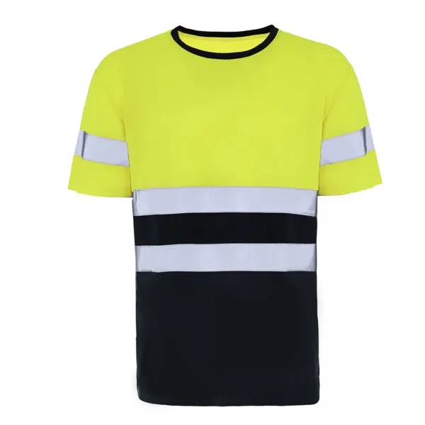 Work Hi Vis Polo T-Shirt High Visibility Reflective Tape Reflective Pants Man Work High Visibility Workwear - Image 11