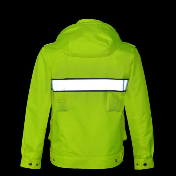 Safety Reflective Jacket Windproof Waterproof Cycling Jacket Bike Bicicleta Motocross Windcoat Long Sleeve Cycling Raincoat - Image 5