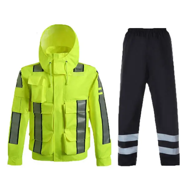 Safety Reflective Jacket Windproof Waterproof Cycling Jacket Bike Bicicleta Motocross Windcoat Long Sleeve Cycling Raincoat - Image 11