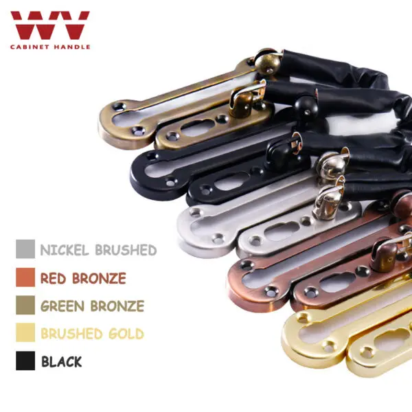 WV Anti-theft Stainless Steel Hotel Door Chain Latch Safety Guard Security Lock Security Limiter Tools Hardware for Home Door - Image 5