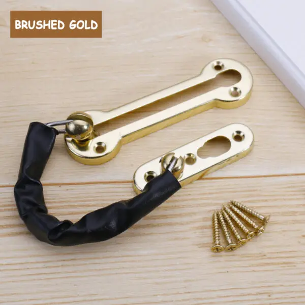 WV Anti-theft Stainless Steel Hotel Door Chain Latch Safety Guard Security Lock Security Limiter Tools Hardware for Home Door - Image 12