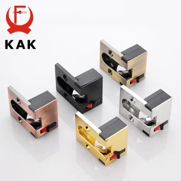 KAK Zinc Alloy Hidden Security Door Chain for Hotel Bedroom Door Latch Anti-theft Door Lock Kids Protection Lock Hardware - Image 6